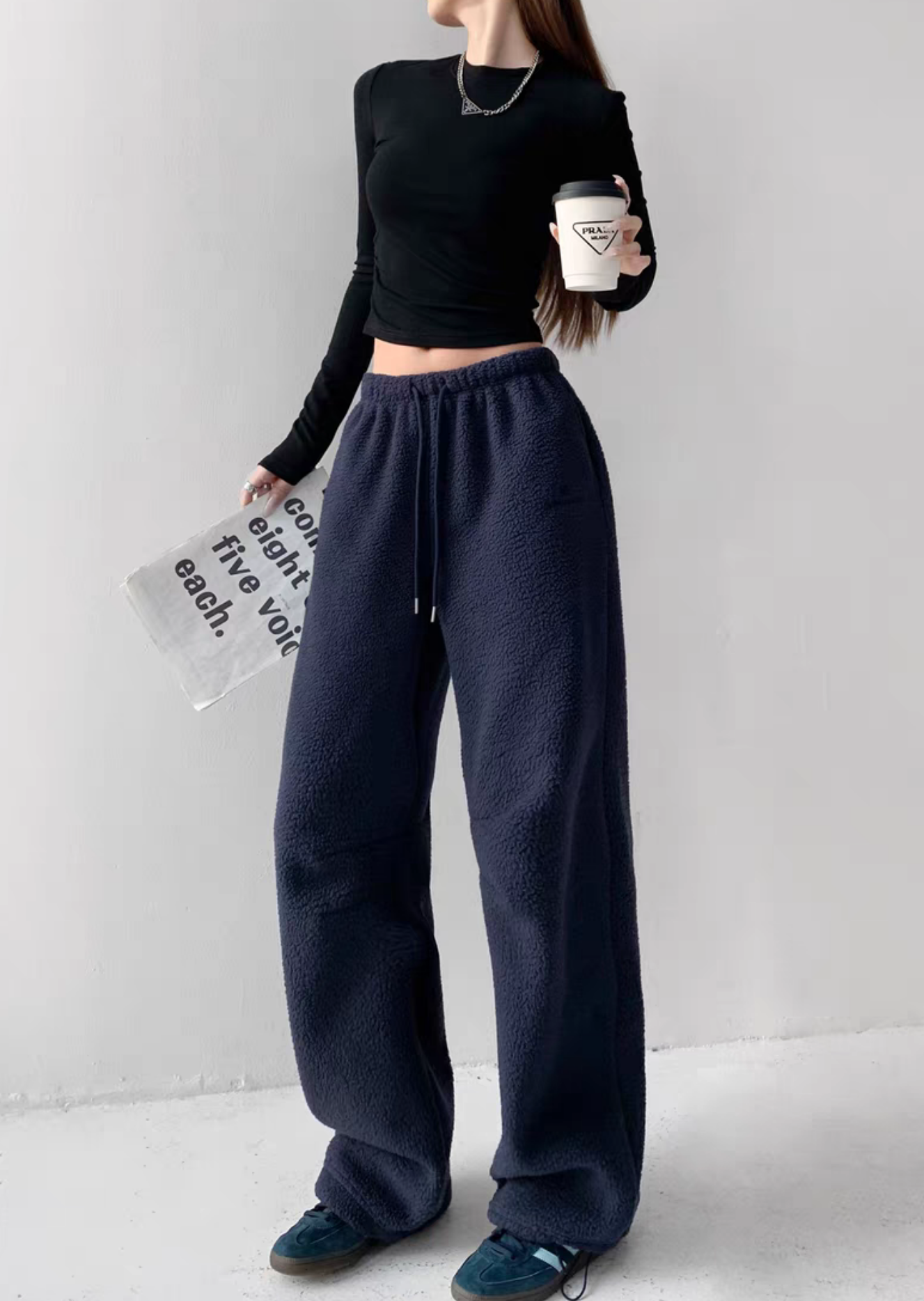 Teddy-Fleece Hose – Warm, Stylisch & Bequem