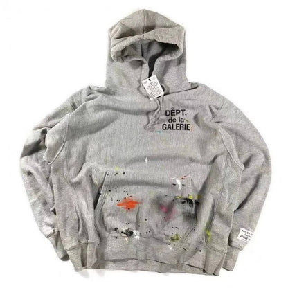 Gallery Dept hoodie paint splatter