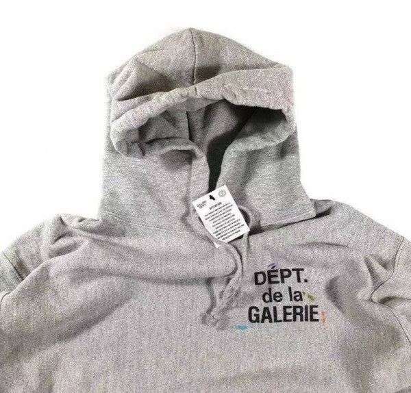 Gallery Dept hoodie paint splatter